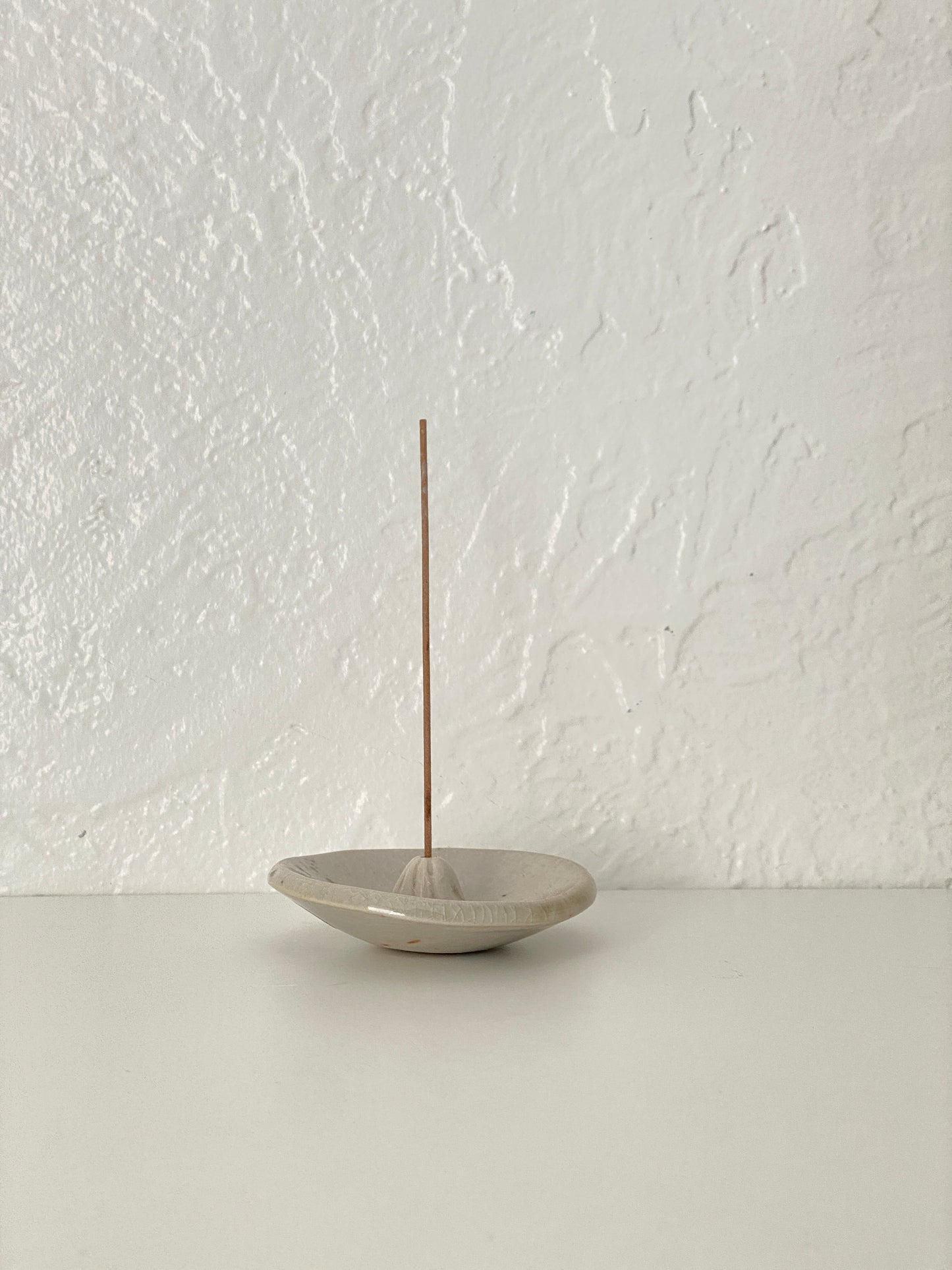 shino fired porcelain incense burner - #1