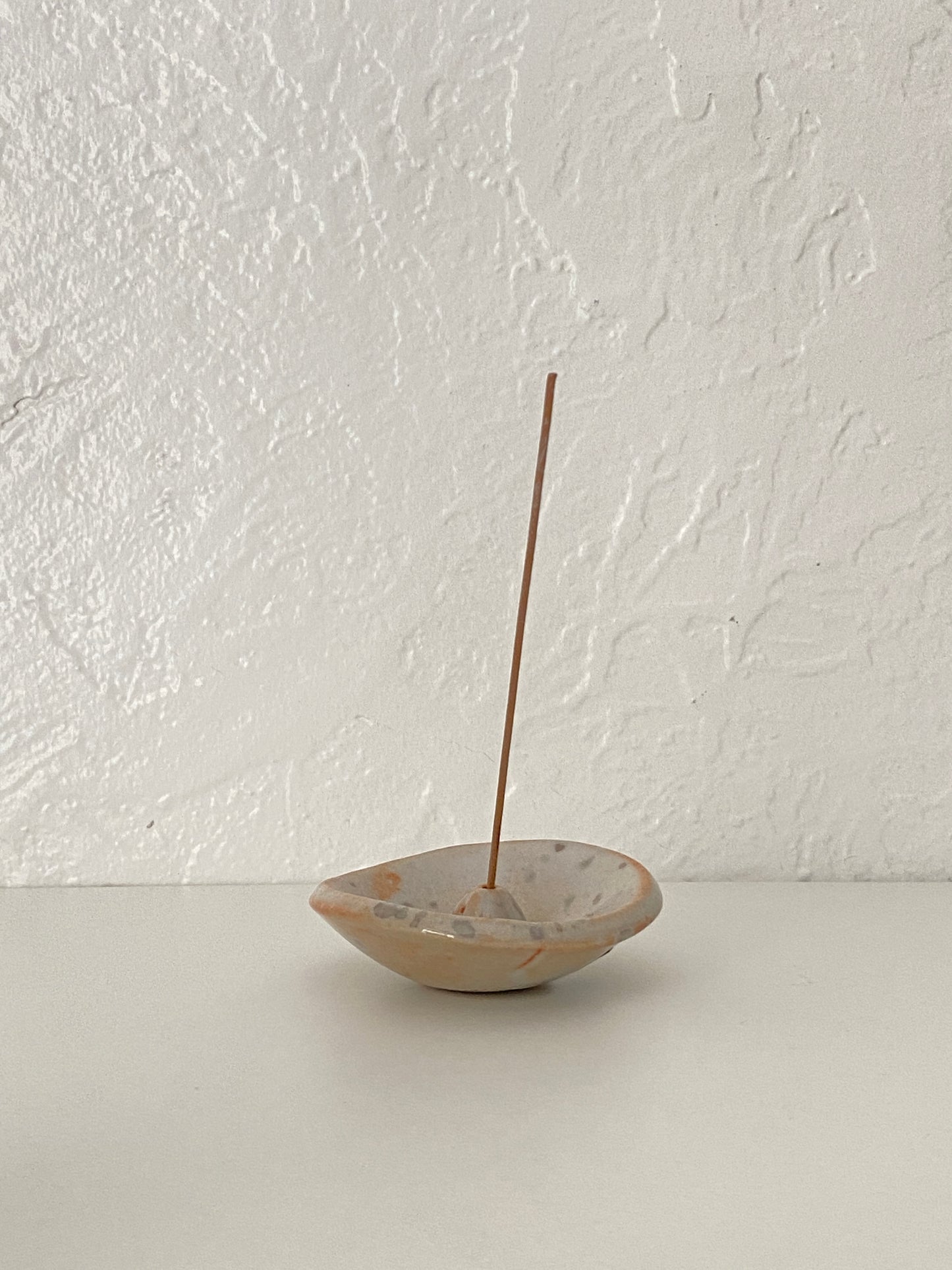 shino fired porcelain incense burner - #2