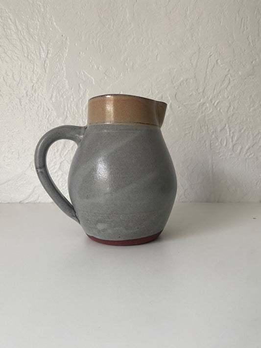 two-toned pitcher