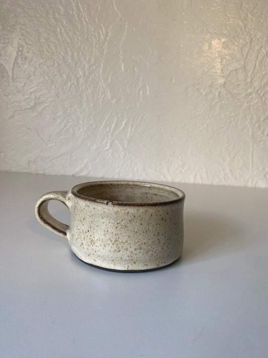 speckled latte mug