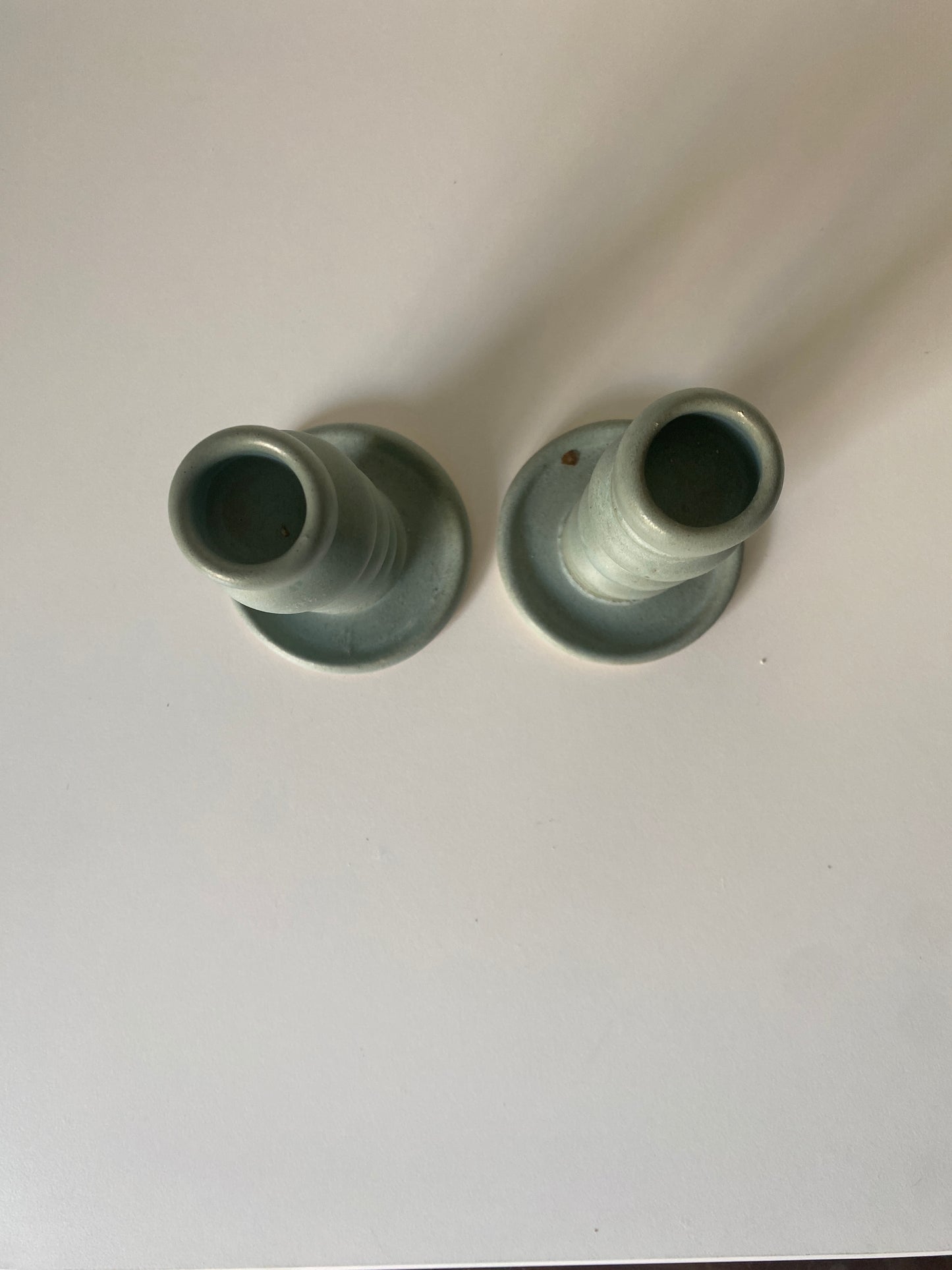 candlestick holder set - turquoise